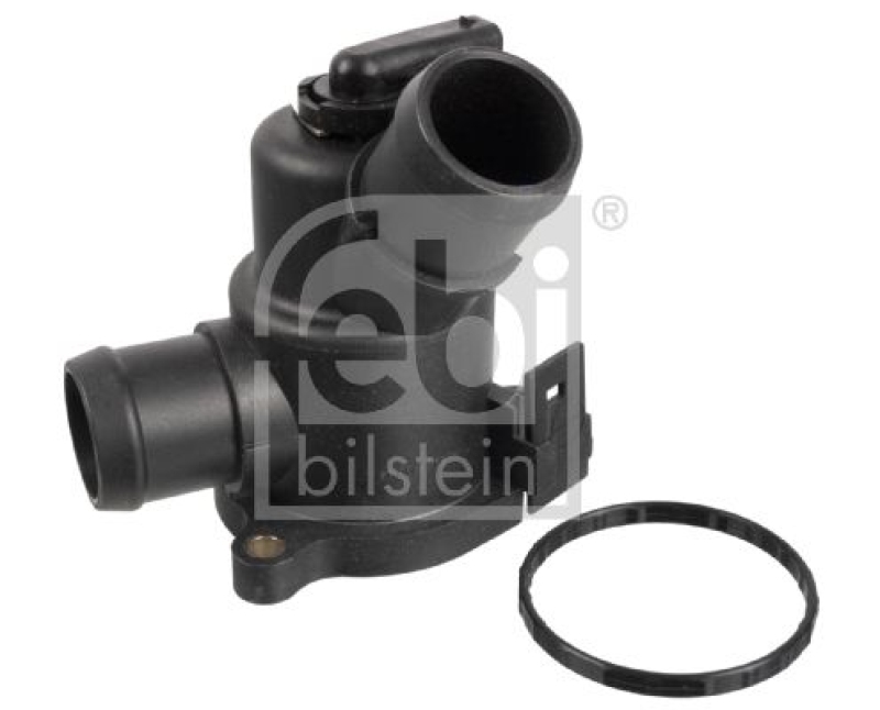 FEBI BILSTEIN 172380 Thermostat mit Gehäuse, Dichtung und Temperatursensor für Mercedes-Benz