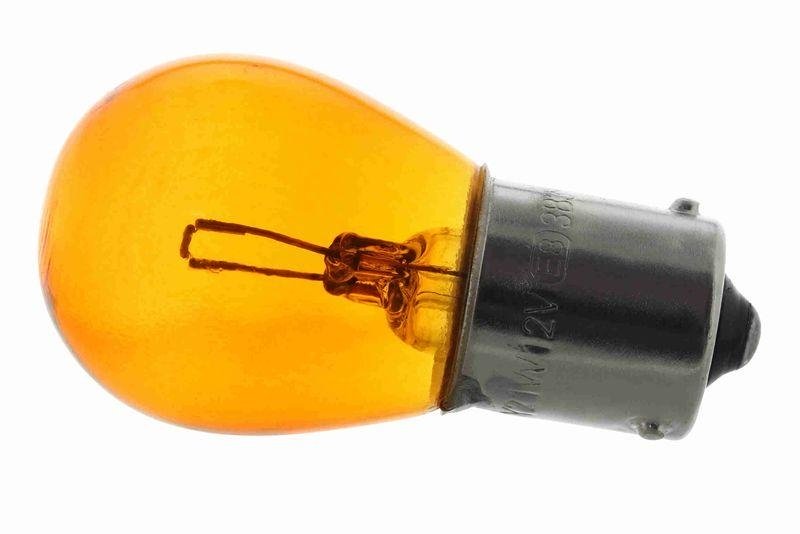 VEMO V99-84-0009 Glühlampe, Blinkleuchte 12 V, 21 W, Lampenart: Py21W, Gelb Bajon