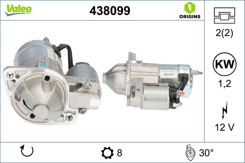 VALEO 438099 Starter Neu - ORIGINS