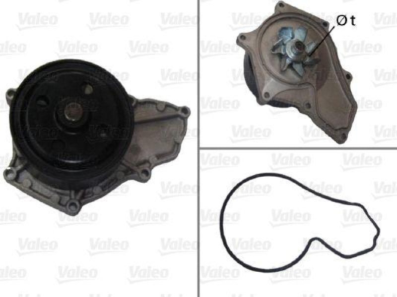 VALEO 506878 Wasserpumpe HONDA CIVIC VIII 2.2 I-CDTI