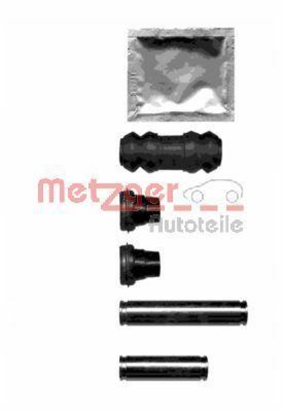 METZGER 113-1371X F&uuml;hrungsh&uuml;lsensatz, Bremssattel f&uuml;r MB/VW