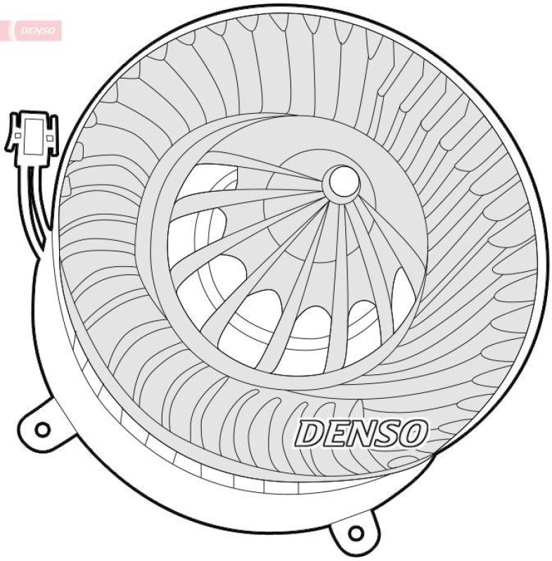 DENSO DEA17012 Innenraumgebläse MERCEDES-BENZ E-CLASS (W211) E 320 CDI (211.026) 11/2002->12/2008