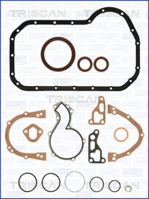 TRISCAN 595-8566 Dichtungssatz für Volkswagen