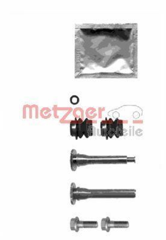 METZGER 113-1372X F&uuml;hrungsh&uuml;lsensatz, Bremssattel f&uuml;r TOYOTA