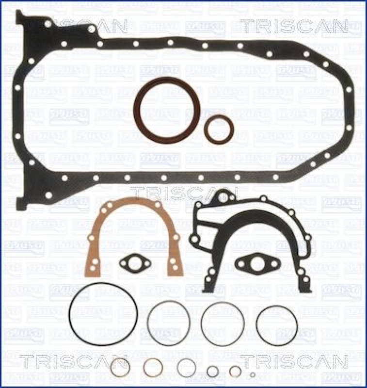 TRISCAN 595-8574 Dichtungssatz für Volkswagen