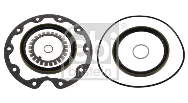 FEBI BILSTEIN 02436 Dichtungssatz für Außenplanetengetriebe mit Gussdeckel für Mercedes-Benz