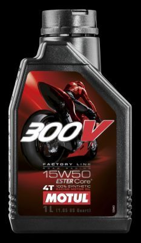 MOTUL 104125 Motoröl 300V FL Road Racing 15W-50 1 L