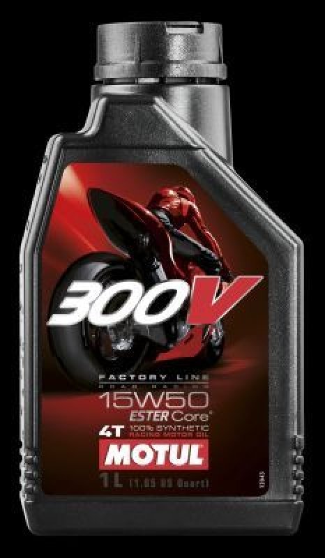 MOTUL 104125 Motoröl 300V FL Road Racing 15W-50 1 L