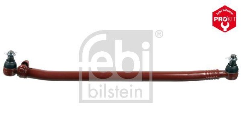 FEBI BILSTEIN 14627 Lenkstange mit Kronenmuttern und Splinten für Iveco