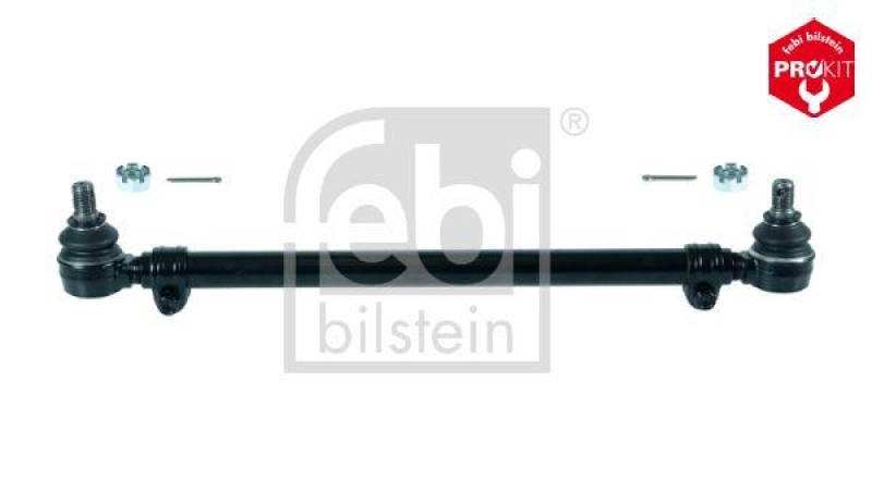 FEBI BILSTEIN 170090 Lenkstange mit Kronenmuttern und Splinten f&uuml;r Renault