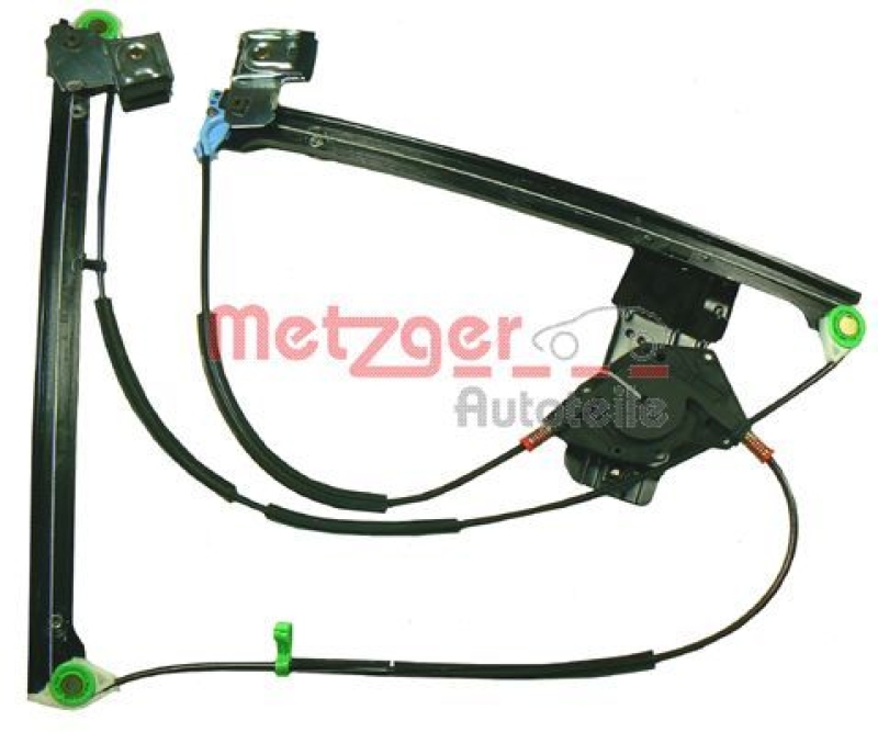 METZGER 2160048 Fensterheber Ohne Motor für VW vorne links