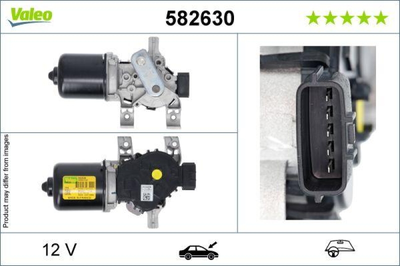 VALEO 582630 Wischermotor Front