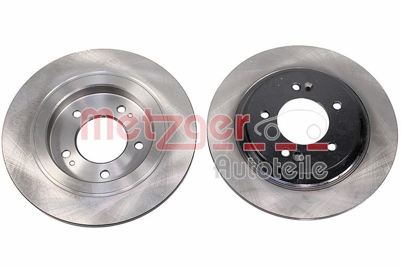 METZGER 6110963 Bremsscheibe Lack/Ks/Hc für HYUNDAI/KIA HA links/rechts