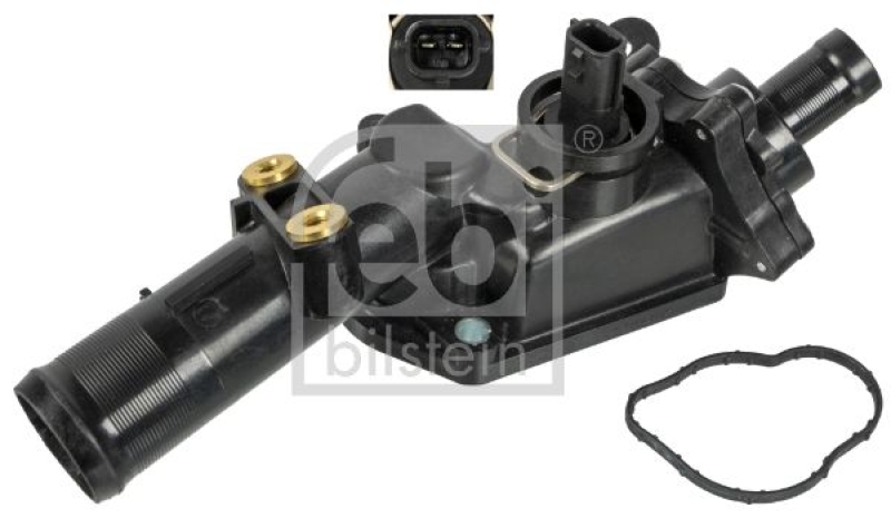 FEBI BILSTEIN 173562 Thermostat mit Gehäuse und Dichtung für Renault