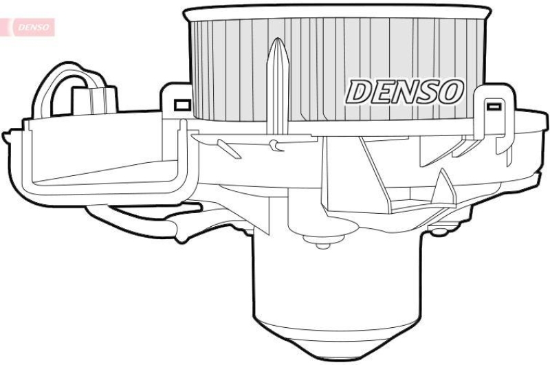 DENSO DEA20003 Innenraumgebläse OPEL CORSA C (F08, F68) 1.2 09/2000->12/2009