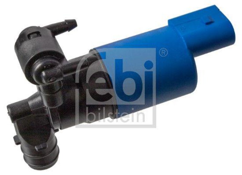 FEBI BILSTEIN 170096 Waschwasserpumpe für Scheinwerferreinigungsanlage, mit Dichtring für VOLVO