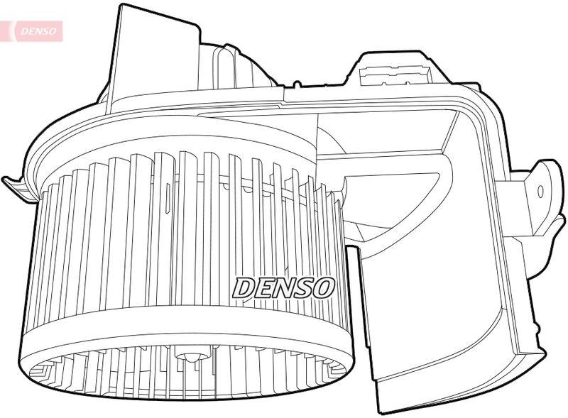 DENSO DEA23004 Innenraumgebläse RENAULT CLIO III (BR0/1, CR0/1) 1.2 16V (2005 - )