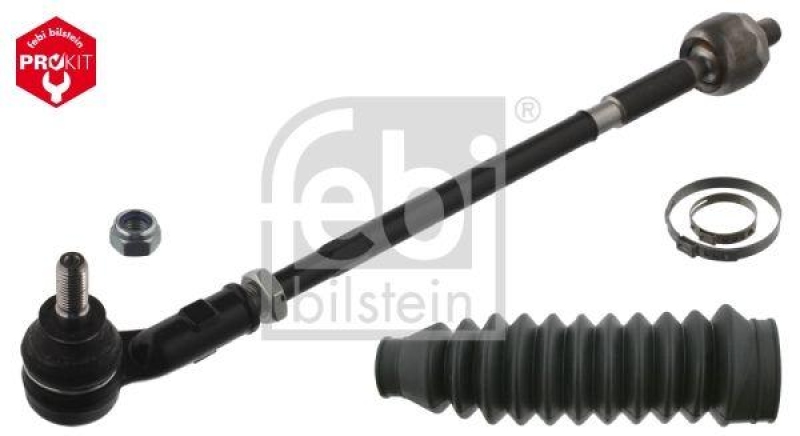 FEBI BILSTEIN 49068 Spurstange mit Lenkmanschettensatz für VW-Audi