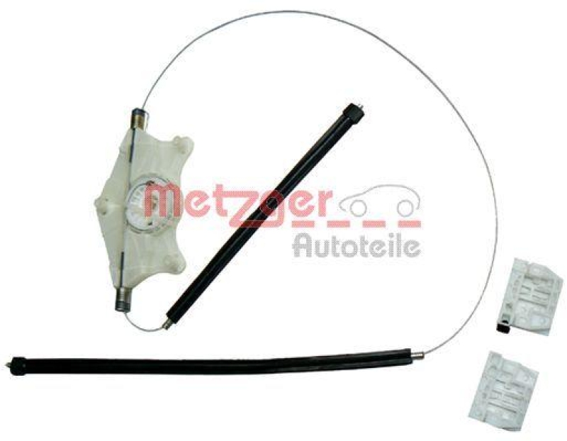 METZGER 2160074 Reparatursatz, Fensterheber für VW vorne links