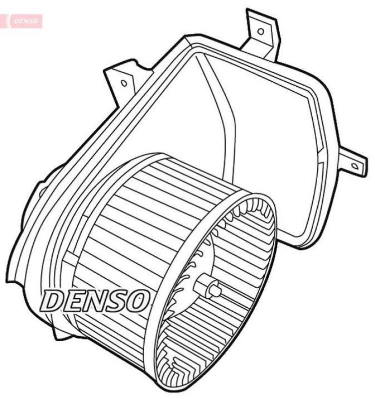 DENSO DEA32001 Innenraumgebläse VW GOLF IV (1J1) 1.4 16V (1997 - 2005)