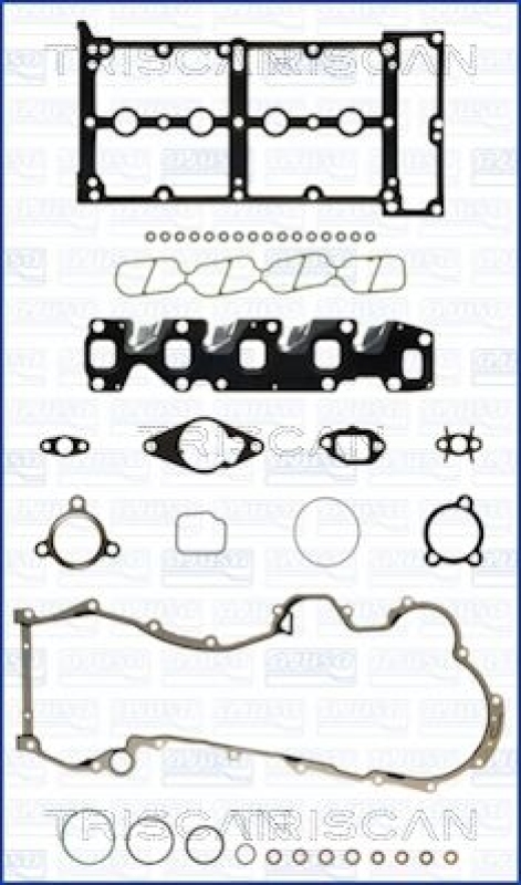 TRISCAN 597-1005 Dichtungsatz Ohne Zyl.Kopfdichtung für Alfa Romeo, Opel