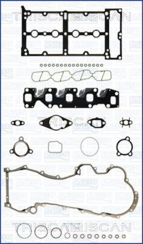 TRISCAN 597-1005 Dichtungsatz Ohne Zyl.Kopfdichtung für Alfa Romeo, Opel