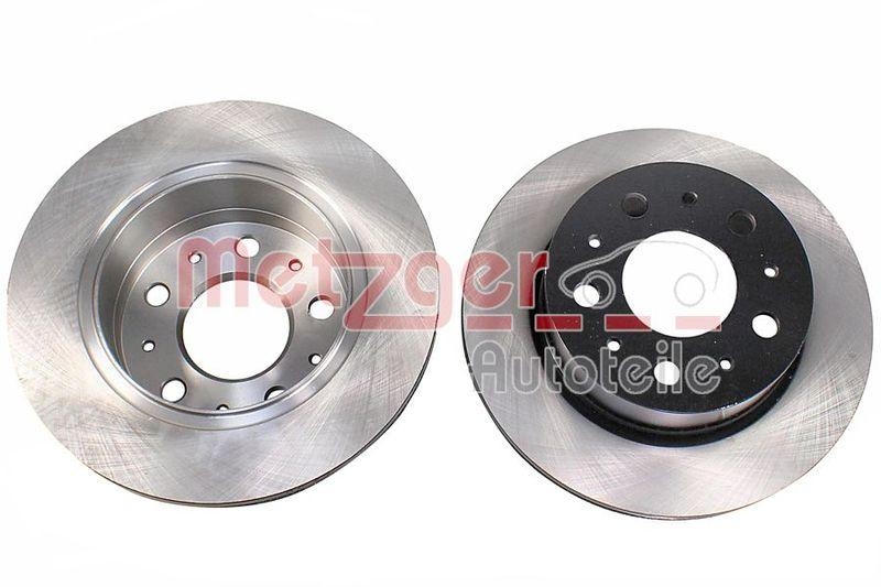 METZGER 6110977 Bremsscheibe Lack/Ks/Hc für CITROEN/FIAT/PEUGEOT HA links/rechts