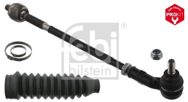 FEBI BILSTEIN 49074 Spurstange mit Lenkmanschettensatz für VW-Audi