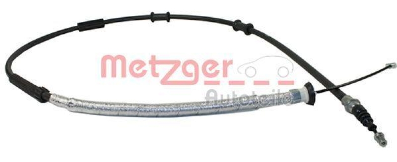 METZGER 12.0753 Seilzug, Feststellbremse für ABARTH/ALFA/FIAT hinten links