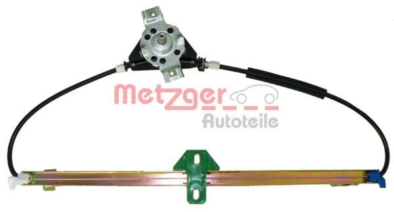 METZGER 2160079 Fensterheber, Manuell für VW hinten links