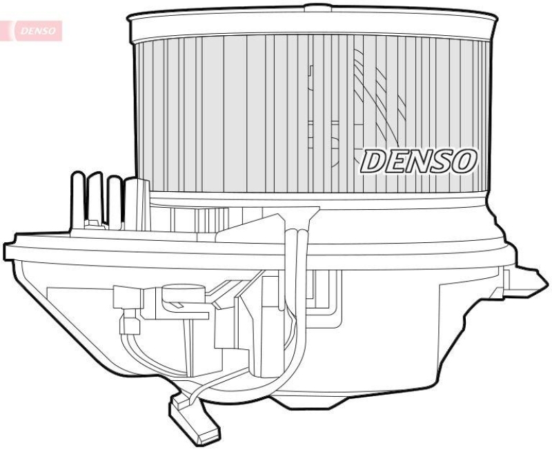 DENSO DEA21008 Innenraumgebläse PEUGEOT 106 II (1) 1.0 i 05/1996->12/2004