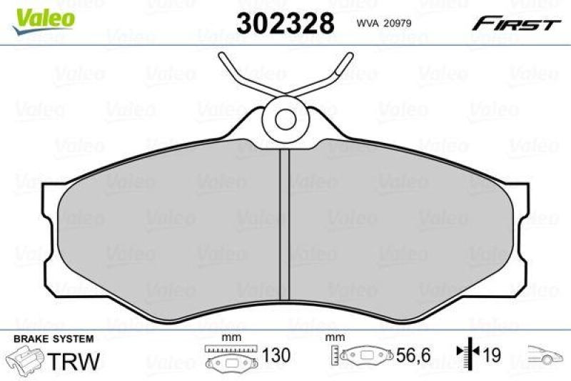 VALEO 302328 SBB-Satz FIRST