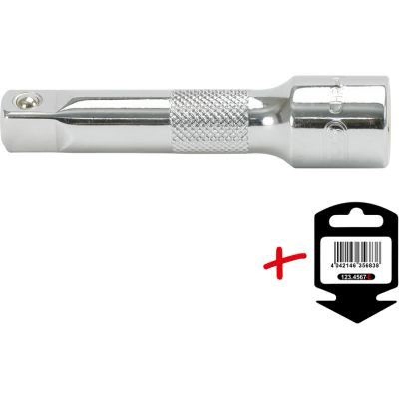 KS TOOLS 918.3896-E 3/8" CHROMEplus Verlängerung 75mm