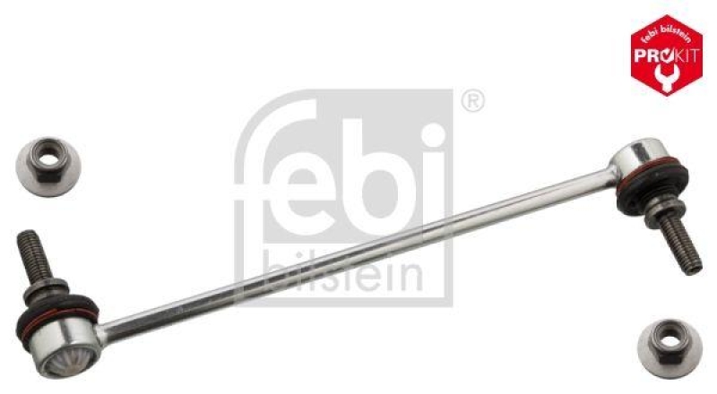 FEBI BILSTEIN 102812 Verbindungsstange mit Sicherungsmuttern für Renault