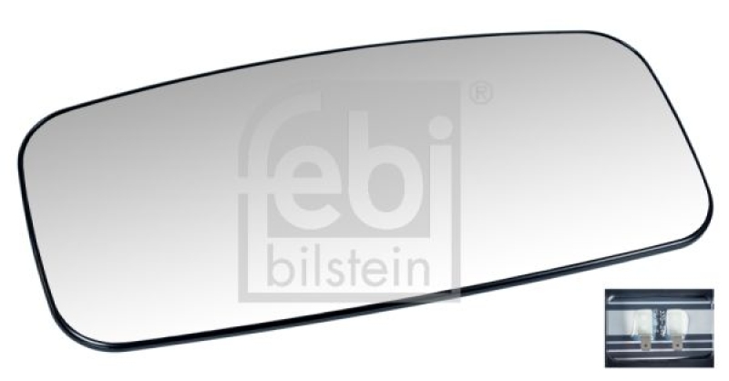 FEBI BILSTEIN 107939 Spiegelglas für Hauptspiegel für Volvo