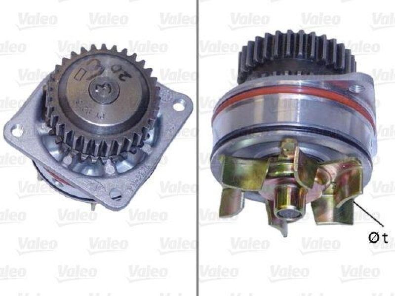 VALEO 506924 Wasserpumpe LR DEFENDER 2 2.4TDCI