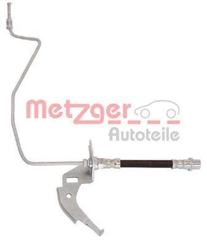 METZGER 4119360 Bremsschlauch Mit Leitung f&uuml;r OPEL HA links