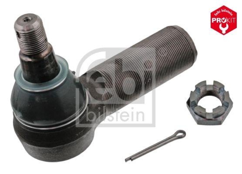 FEBI BILSTEIN 44876 Lenkstangenendst&uuml;ck mit Kronenmutter und Splint f&uuml;r Volvo