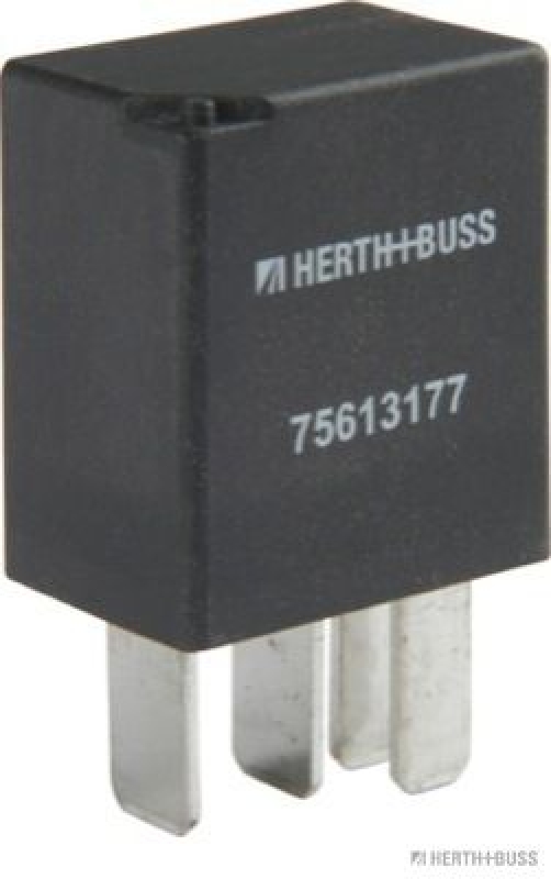 HERTH+BUSS 75613177 Relais, Arbeitsstrom 12 V, 20 - 25 A, 5 pins, Widerstand