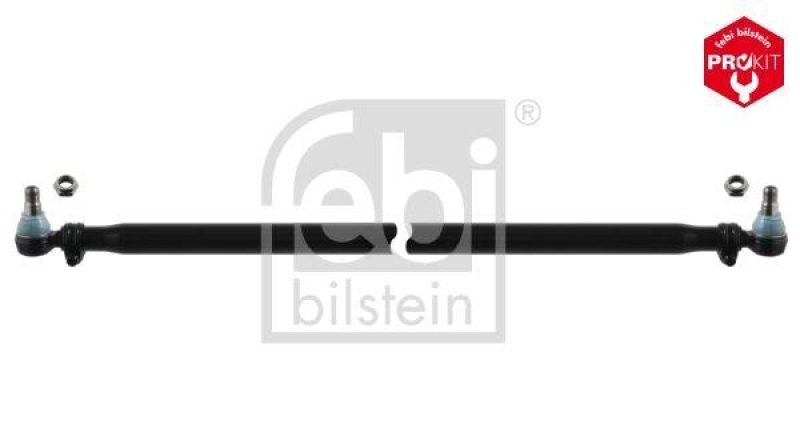 FEBI BILSTEIN 44877 Spurstange mit Sicherungsmuttern für M A N