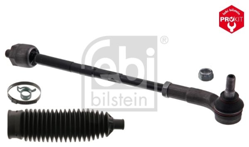 FEBI BILSTEIN 49082 Spurstange mit Lenkmanschettensatz für VW-Audi