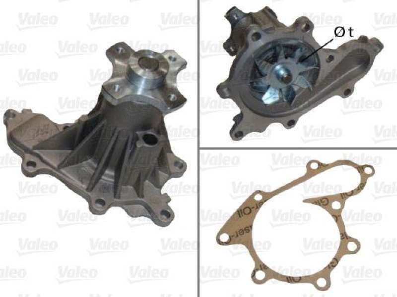 VALEO 506927 Wasserpumpe NISSAN KING CAB (D22) 2.5TDI