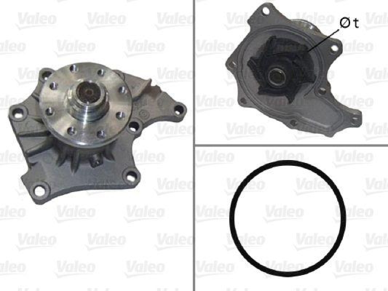 VALEO 506929 Wasserpumpe OPEL CAMPO 2.5 TD