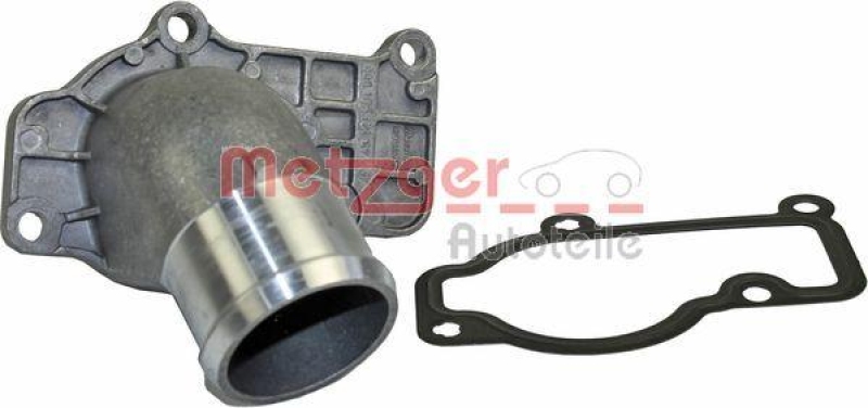 METZGER 4006157 Thermostat Kühlmittel, Mit Gehäuse für PORSCHE/ÖFFNUNGSTEMP. [°C]71