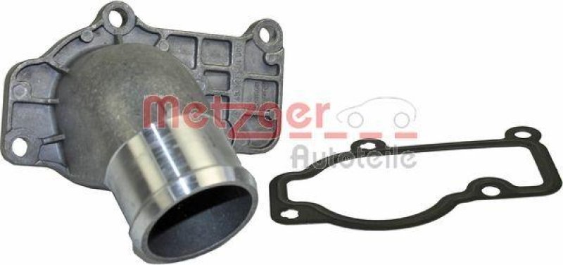 METZGER 4006157 Thermostat Kühlmittel, Mit Gehäuse für PORSCHE/ÖFFNUNGSTEMP. [°C]71