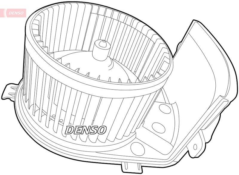 DENSO DEA23005 Innenraumgebläse RENAULT CLIO III (BR0/1, CR0/1) 1.2 16V (2005 - )