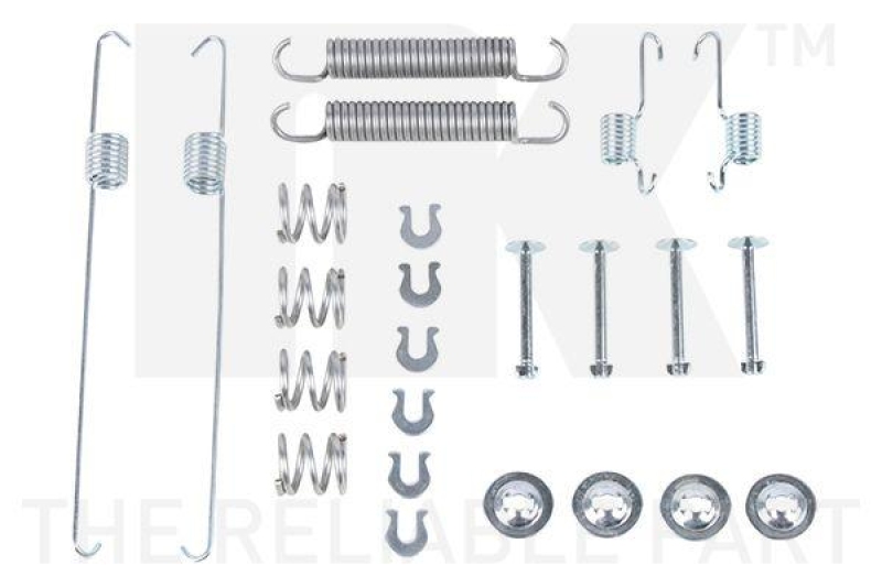 NK 79510001 Zubehörsatz, Bremsbacken für DAIHATSU, SUBARU