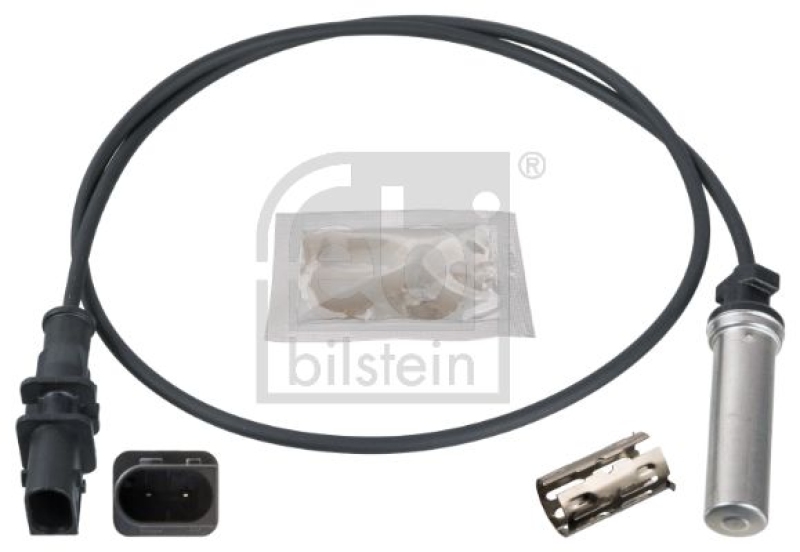 FEBI BILSTEIN 172414 ABS-Sensor mit Hülse und Fett für Mercedes-Benz