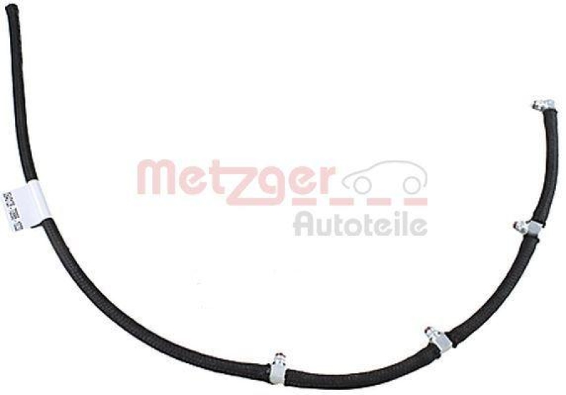 METZGER 0840128 Schlauch, Leckkraftstoff für MB