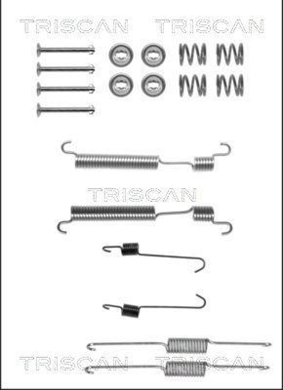 TRISCAN 8105 432003 Montagesatz F. Bremsbacken für Hyundai